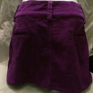 FEW surf corduroy mini, purple, new, L